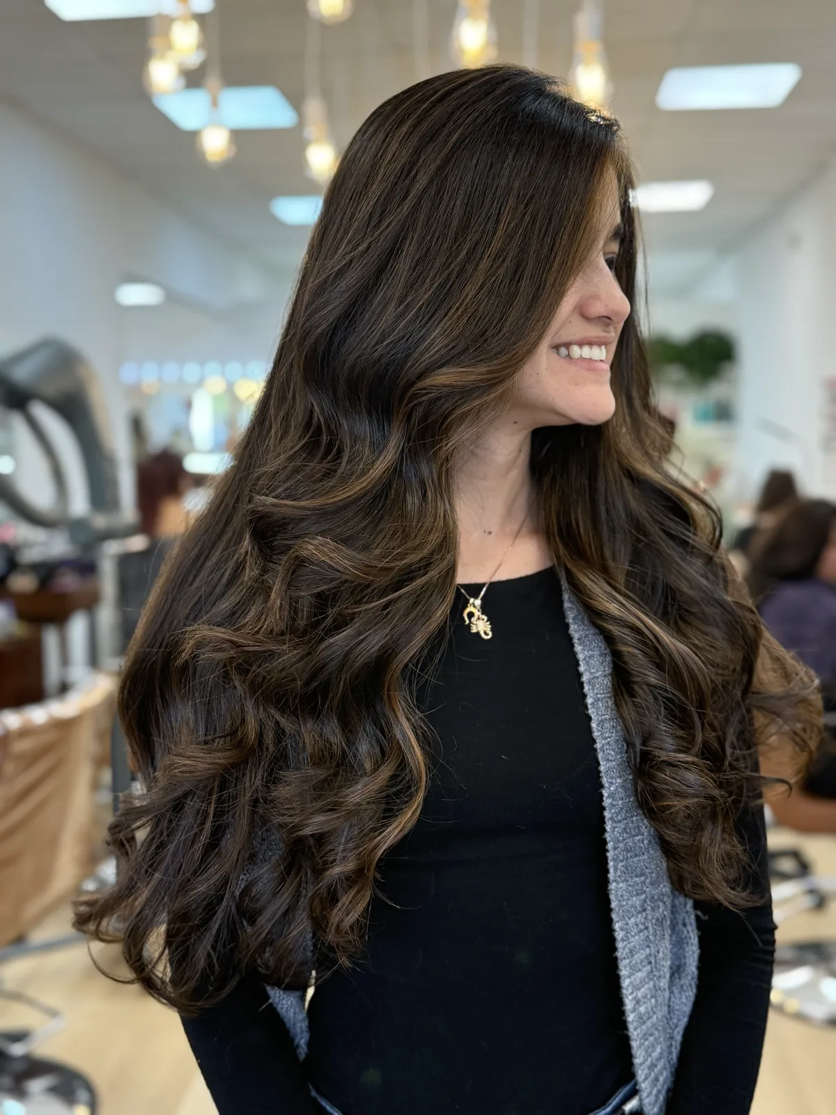 Ondas Espresso at Blend Hair Boutique, Plantation FL