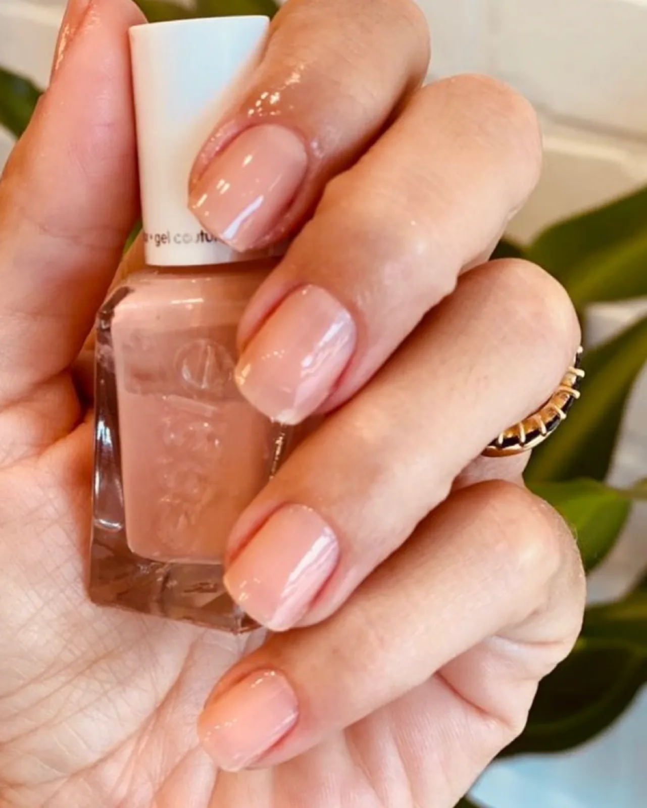 Manicura Nude en Gel at Blend Hair Boutique, Plantation FL